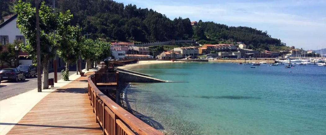 Ria Mar De Beluso Lägenhet Bueu Exteriör bild
